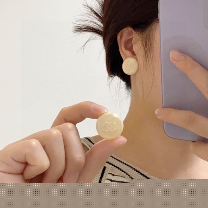 Ch*el earrings